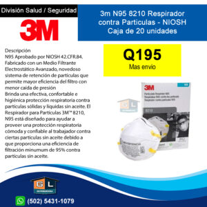 3m 8210 oferta por tiempo limitado guatemala mayo 2022