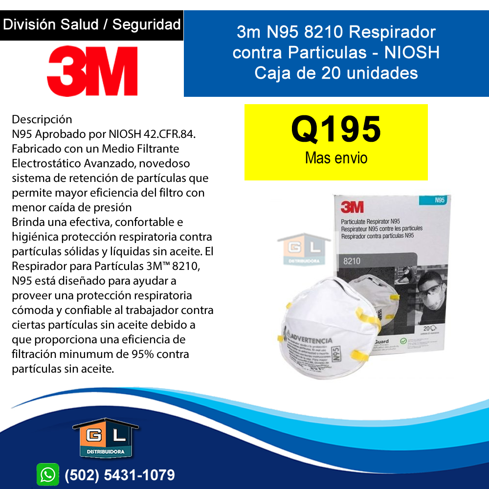 3m 8210 oferta por tiempo limitado guatemala mayo 2022