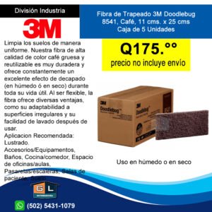 Fibra para Trapeado 3M™ Doodlebug™ 8541, Café, 11 cm x 25 cm guatemala 2022